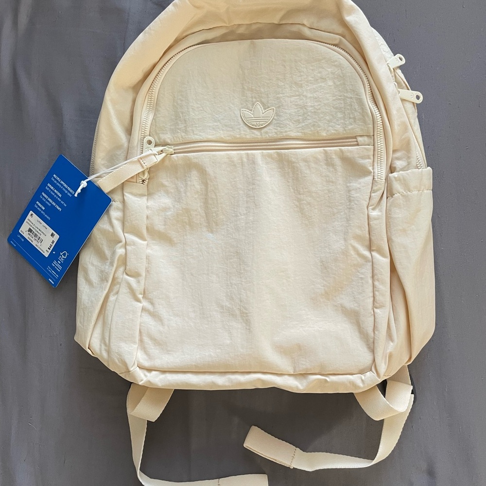 Adidas Originals Luna Backpack in Cream and White